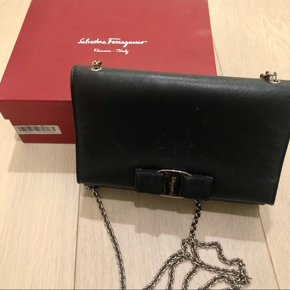 salvatore ferragamo miss vara crossbody bow bag